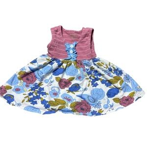Baby Girl Floral Dress | 12M | Sew Sassy